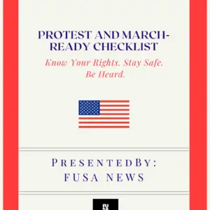 Protest and March-Ready Checklist